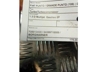 Турбина Fiat Grande Punto 73501343, KB710020542 для двигателя 199A2000