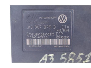 Блок АБС 1K0907379D, 10096003433 Audi A3 S3 8L 1996 - 2003 года