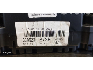 Přístrojová deska Volkswagen PASSAT 2009 3C0920872B