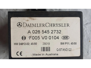 Блок управления A0265452732 Mercedes-Benz SL R230