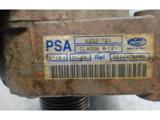 Генератор 9634476880, 63321723   Citroen Saxo      