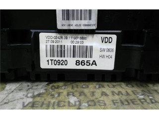 Панель приборов 1T0920865A, 0090059 Volkswagen Touran II