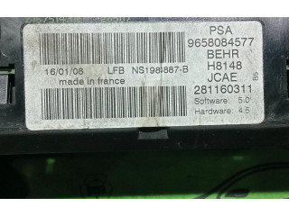 Блок управления климат-контролем 9658084577 Citroen C4 I