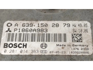 Блок управления двигателя P1860A983, A6391502879 Mitsubishi Colt