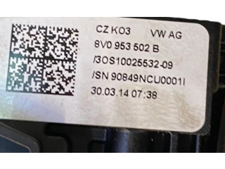 Подрулевой шлейф SRS 8V0953521BP, 8V0953502B   Audi A3 S3 8V