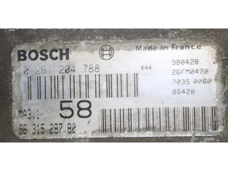 Řídící jednotka 0261204788 Citroen Saxo 1999