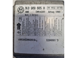Блок подушек безопасности 1K0909605H, 06H023S0700 Skoda Octavia Mk2 (1Z)