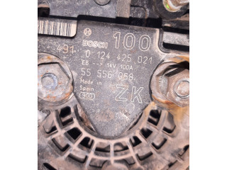 Генератор 55556068, 0124425021   Opel Meriva A      