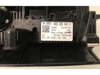 Блок управления климат-контролем 8X0820043C, 8X0820043C   Audi A1