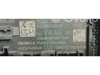 Другие блоки управления / модули 5Q4959593E Skoda Superb B8 (3V)