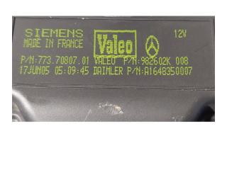 Вентилятор печки A1648350007, 1737089602 Mercedes-Benz ML W164