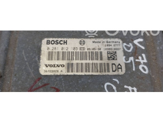 Блок управления двигателя 0281012103, 30729826   Volvo V70