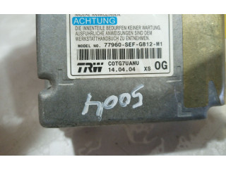 Блок подушек безопасности 77960SEF, 77960SEF Honda Accord