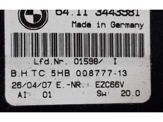 Блок управления климат-контролем 64113443981, 5HB00877713 BMW X3 E83