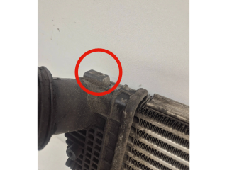 Радиатор интеркулера 1K0145803E Skoda Octavia Mk2 (1Z)