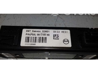 Блок управления 9807496180   Citroen DS4