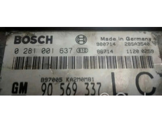 Řídící jednotka CENTRALITAMOTORUCE Opel Sintra