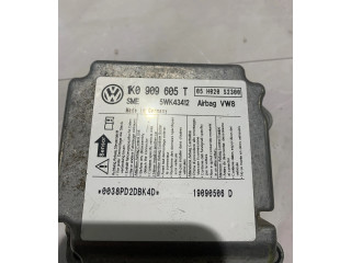 Блок подушек безопасности 1K0909605T, 5WK43412   Skoda Octavia Mk2 (1Z)