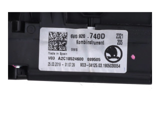 Панель приборов 6V0920740D   Skoda Fabia Mk3 (NJ)       