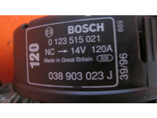 Генератор 038903023J, 0123515021   Audi A3 S3 8L      