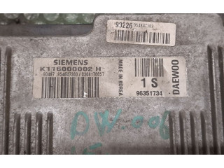 Řídící jednotka K115000002H Daewoo Matiz 2001