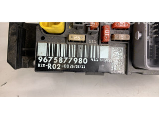 Pojistková skříňka Řídící jednotka BSM 9807028580 Peugeot 3008 I 2011