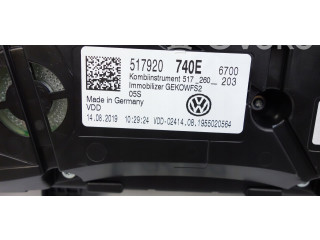 Панель приборов 517920740E, 517920740E   Volkswagen Golf Sportsvan       