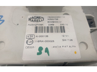 Pojistková skříňka Řídící jednotka BSM 503440350114, 50520758   Alfa Romeo Giulietta 2010