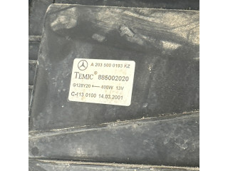 Вентилятор радиатора     A2035000193, G128Y20    Mercedes-Benz C W203 2.0