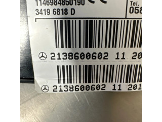 Подушка безопасности в сиденье 2138600602, 34196818D   Mercedes-Benz GLC X253 C253