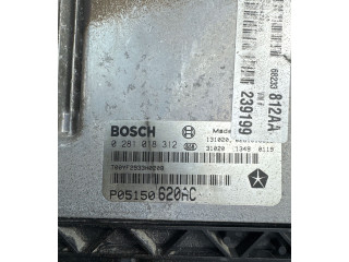 Блок управления двигателя P05150620AC, 0281018312 Fiat Freemont