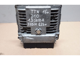 Блок управления двигателя 03F906070HP, 03F907309AL Skoda Fabia Mk3 (NJ)