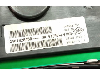 Панель приборов 248102645R Dacia Sandero