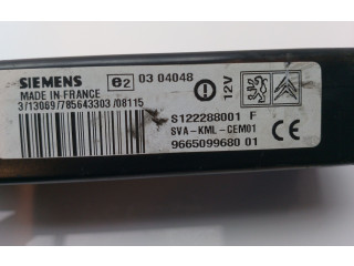 Блок управления 9665099680 Citroen C2