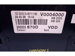 Přístrojová deska Volkswagen Tiguan 2008 5N0920870D, E2-A1-42-3