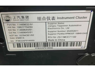 Панель приборов 11469632, 10627734 MG ZS