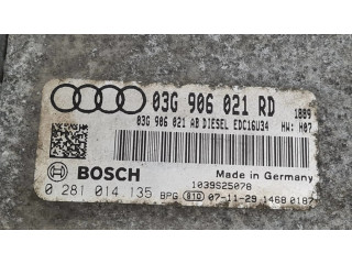 Řídící jednotka 03G906021RD, 0281014135 Audi A3 S3 A3 Sportback 8P 2009
