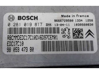 Řídící jednotka 9805947380   Citroen Berlingo 2008