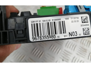Блок предохранителей 9678355980, E1066960   Peugeot 2008 I    