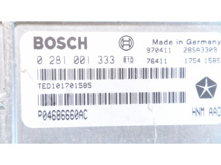 Řídící jednotka 0281001333, P04686660AC Chrysler Voyager 1997