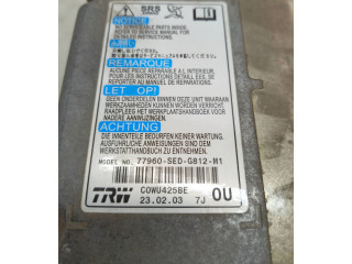 Блок подушек безопасности 77960SEDG812M1, C0WU425BE Honda Accord