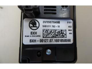 Блок управления климат-контролем 3V0907049B, 3V0907049B   Skoda Superb B8 (3V)