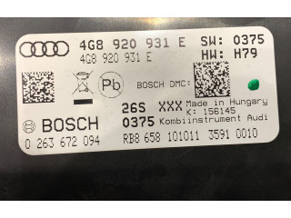 Панель приборов    Audi A6 C7       