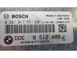 Řídící jednotka 0281017551, 8512499 BMW X1 E84 2012