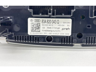 Блок управления климат-контролем 83A820043Q Audi Q3 F3