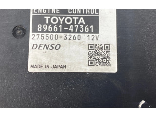Řídící jednotka 8966147361, 2755003260 Toyota Prius+ (ZVW40) 2012