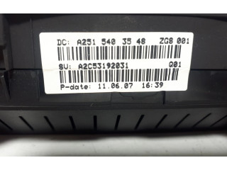 Přístrojová deska Mercedes-Benz R W251 2009 A2515403548, A2C53192031