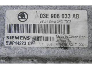 Комплект блоков управления 03E906033AB, 03E906033AB Skoda Fabia Mk1 (6Y)