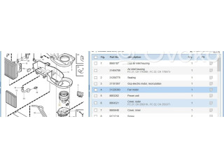 Вентилятор печки    31320393, 9171479   Volvo V70