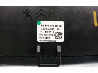 Блок управления климат-контролем 98340416ZD   Peugeot Partner III